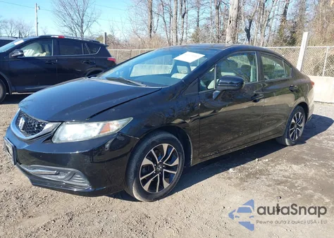 2015 Honda Civic Ex from USA, damaged, VIN 19XFB2F83FE229429